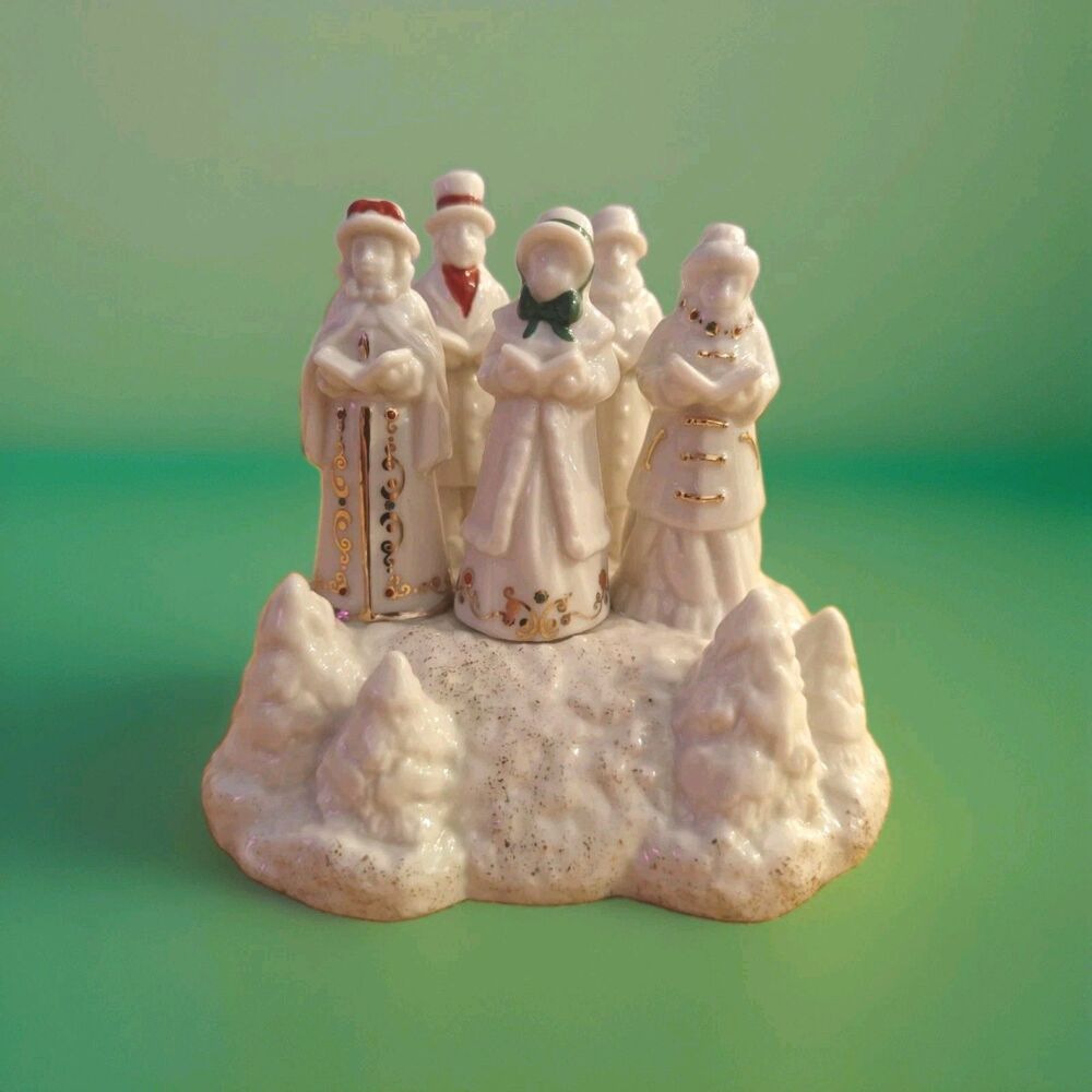 Lenox Mistletoe Park Musical Carolers #816988 - 2010 Village Treasures